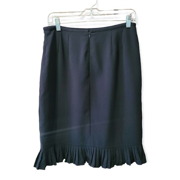 Le Suit Black skirt with ruffle hemline - Picture 2 of 2